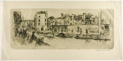 San Trovasso Kanal von Frank Duveneck