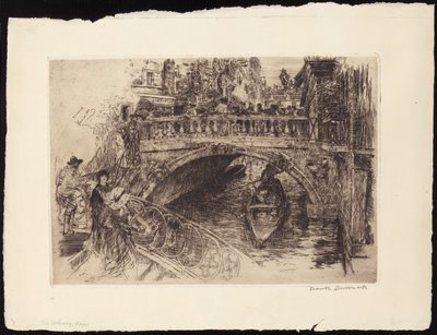 Venezianische Brücke von Frank Duveneck