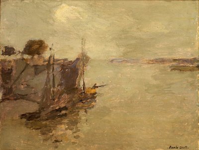 Honfleur Fischerboote Nr. 2, o.J. von Frank Edwin Scott