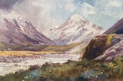 Neuseeland: Mount Cook von Frank H Wright