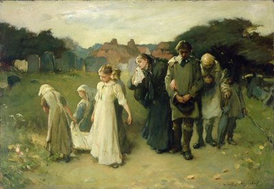 Tod ihres Erstgeborenen von Frank Holl