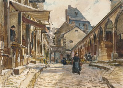 Markttag, Dinan von Frank Lewis Emanuel