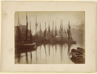 Whitby Hafen von Frank Meadow Sutcliffe