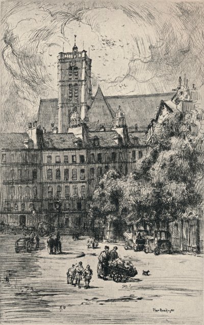 Place Baudoyer, 1915 von Frank Milton Armington