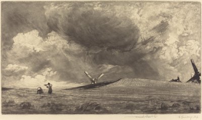 Ein Sussex Down, 1898 von Frank Short