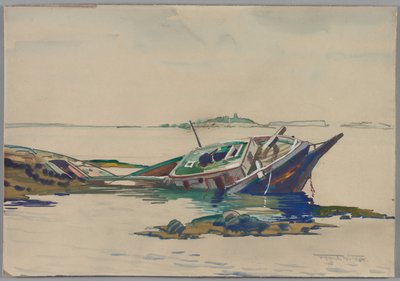Das Wrack von Frank Wilcox