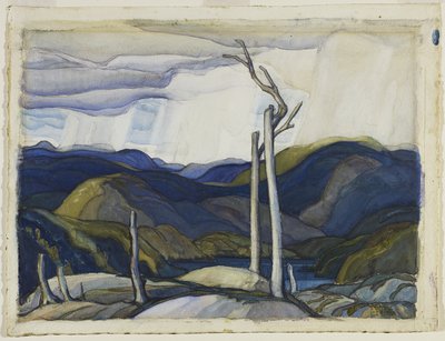 Schneewolken von Franklin Carmichael