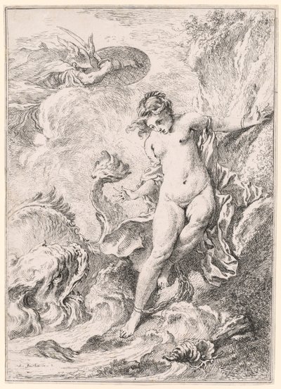 Andromeda, 1734 von François Boucher