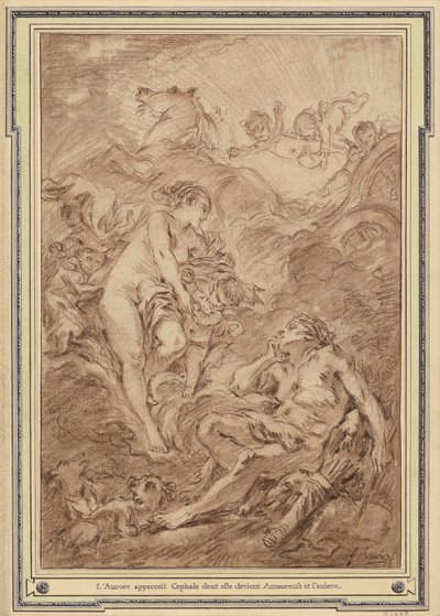 Aurora und Cephalus von François Boucher