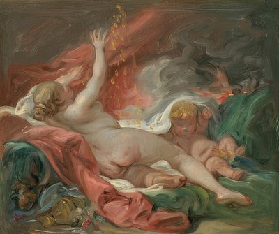 Danaë (Studie) von François Boucher