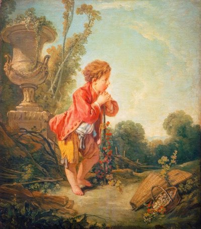Der kleine Weinbauer von François Boucher