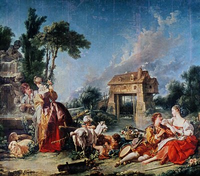 Brunnen der Liebe, 1748 von François Boucher