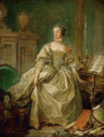 Die Marquise de Pompadour von François Boucher