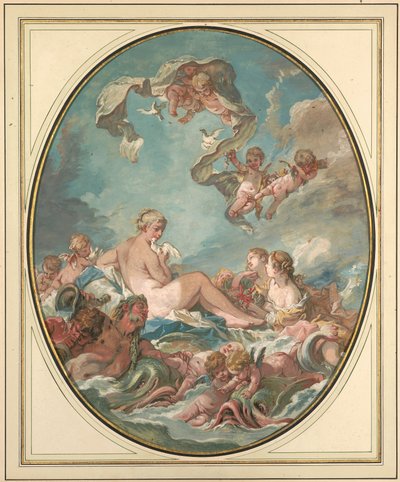 Die Geburt und der Triumph der Venus von François Boucher