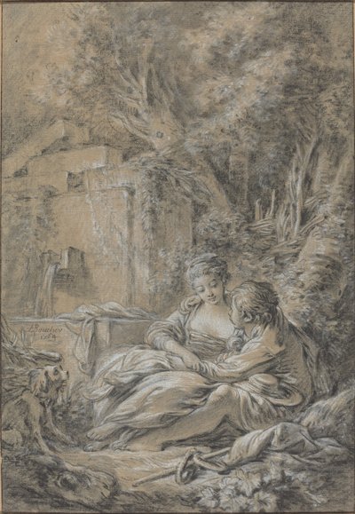 Tête-à-tête von François Boucher