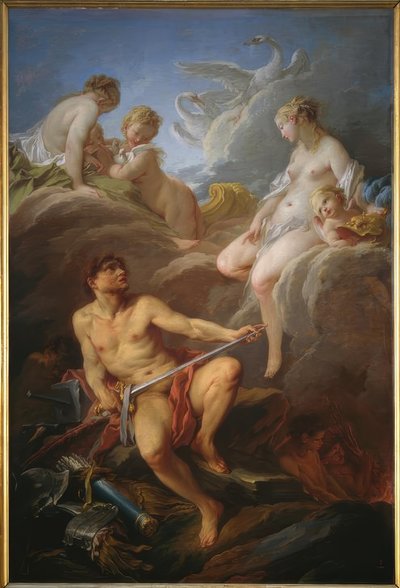 Venus bittet Vulkan um Waffen für Äneas von François Boucher