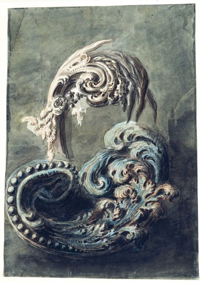 Schmuckrolle von François Cuvilliés the Younger
