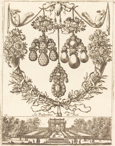 Perspektive von Ruel von François Le Febvre