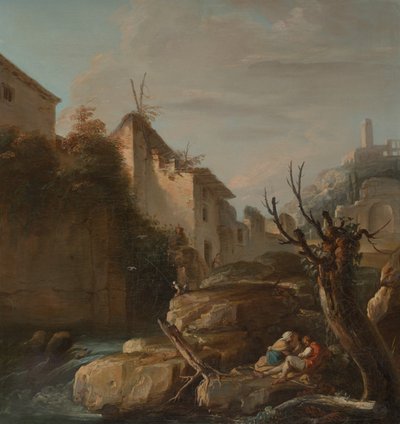 Appeninische Landschaft von François Le Moyne