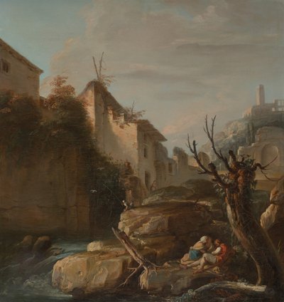 Appeninische Landschaft von François Lemoyne