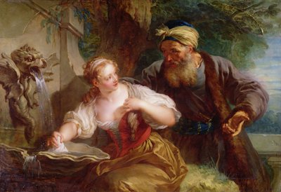 Der amouröse Antrag, ca. 1725 von François Lemoyne