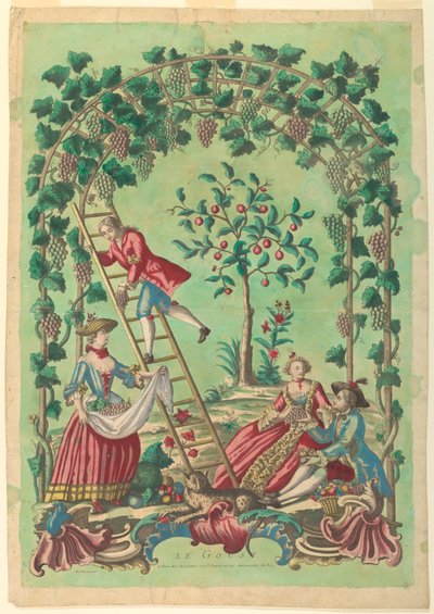 Der Geschmackssinn von François Thomas Mondon