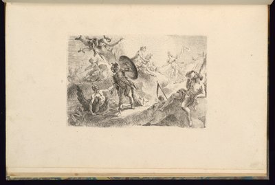 Entwurf mit Apollo von François de Cuvilliés the younger