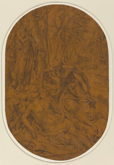 Diana und Endymion von Frans Floris I