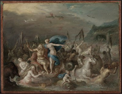 Der Triumph von Neptun und Amphitrite, 1630er Jahre von Frans Francken