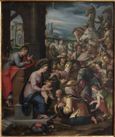 Die Anbetung der Magier von Frans Francken d.Æ.