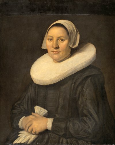 Porträt einer Frau, 17. Jahrhundert von Frans Hals