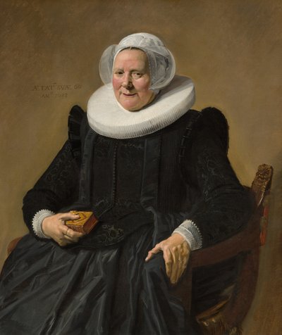 Porträt einer älteren Dame von Frans Hals