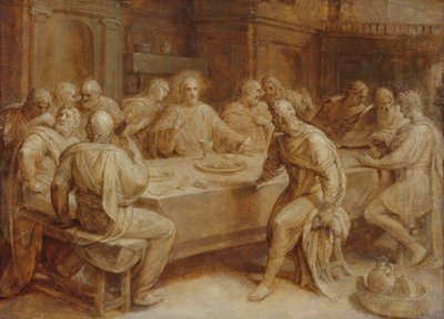 Das letzte Abendmahl von Frans I Pourbus