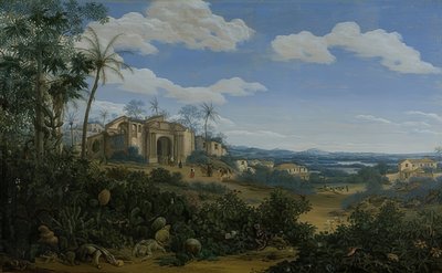 Blick auf Olinda, Brasilien von Frans Post