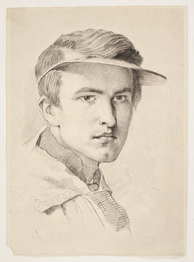 Porträt von J. Th. Lundbye von Frans Schwartz
