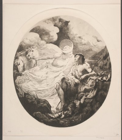 Selene und Endymion von Frans Schwartz