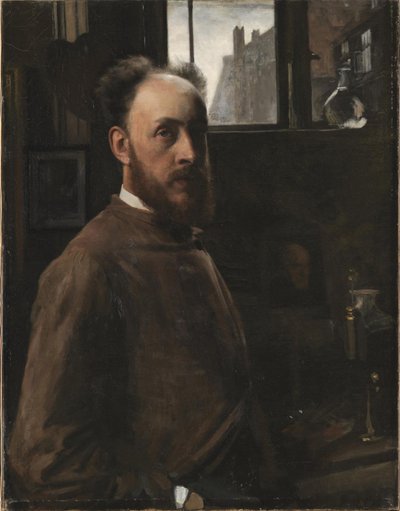 Selbstporträt von Frans Schwartz