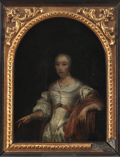 Porträt einer Dame von Frans van I Mieris