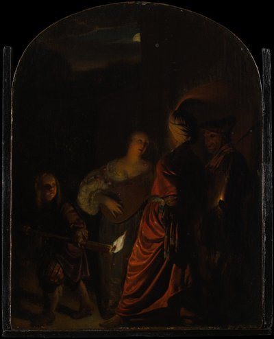 Die Serenade von Frans van Mieris