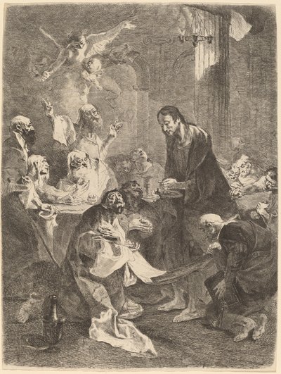 Die Einsetzung der Eucharistie von Franz Anton Maulbertsch