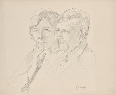 Grete Wagner-Barwig und Dr. Josef Wagner von Franz Barwig d. Ä.