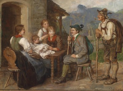 Salon-Tiroler von Franz Defregger