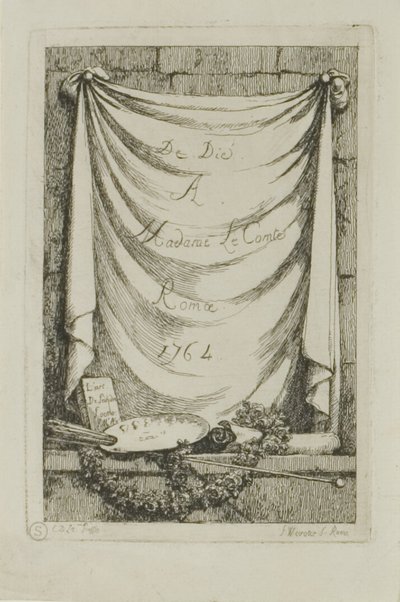 Tafel aus, Nella Venuta von Franz Edmund Weirotter