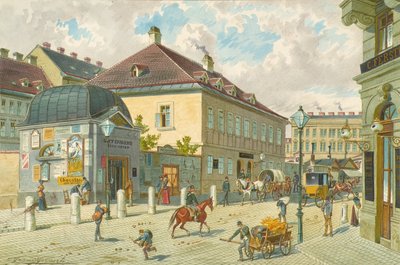 Die Mariahilfer Linie in Wien von Franz Gerasch