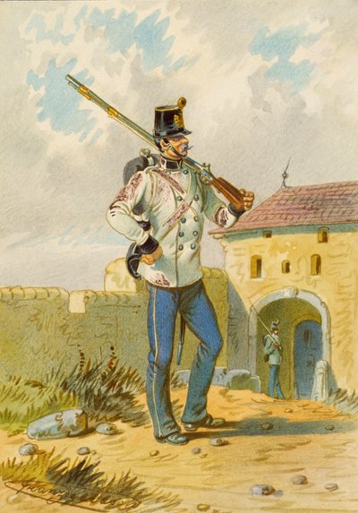 Soldat von Franz Gerasch
