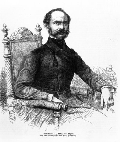Maximilian II. (1811-64), König von Bayern von Franz Hanfstaengl