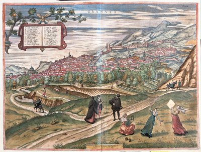 Granada, Spanien von Franz Hogenberg