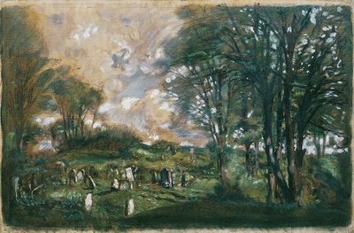 Der alte Judenfriedhof in Lublin von Franz Hohenberger