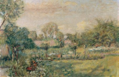Garten im Sommer von Franz Hohenberger