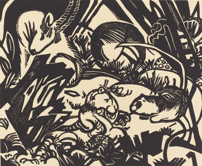 Tierlegende von Franz Marc